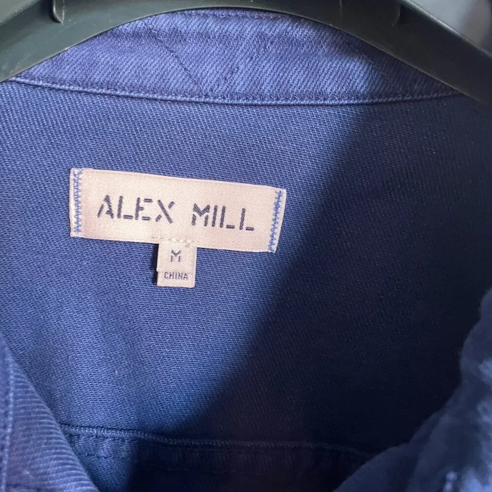 Alex Mill Blue Chore Coat Medium - Picture 2 of 4